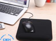 main image for ad Mouse Mat with Wrist Pad (Black)
