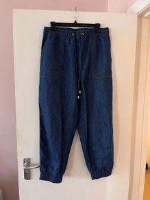 denim joggers