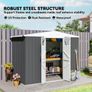 Garden Storage Shed 8ft x 4ft Image 7