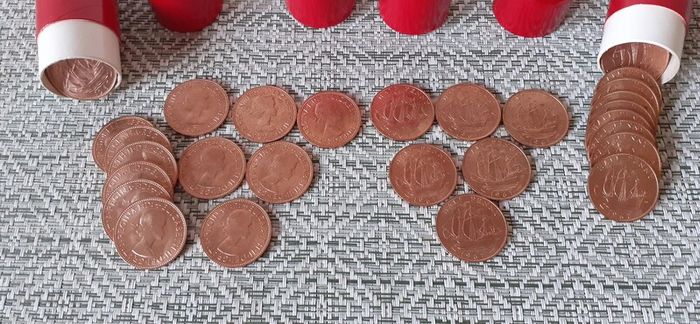 1967 English Halfpenny's