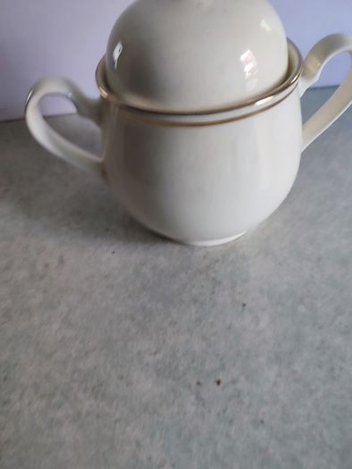 Suger Bowl And Lid No Stamp.