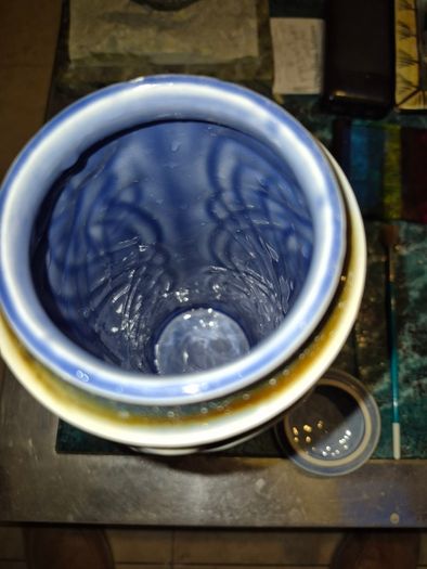 Vintage Wade Serpents jar