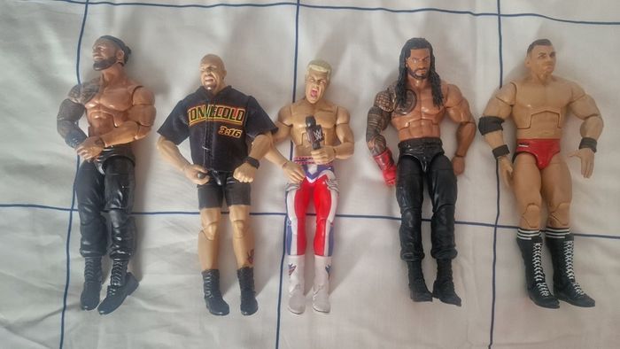 WWE Mattel Elite Action Figure Bundle