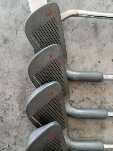 Women's L flex golf irons and putter.