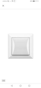 Light Switch white 81x81mm