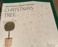 topiary tree in box