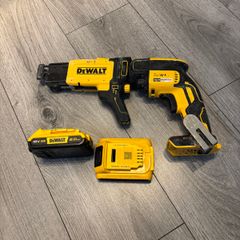 Dewalt Screwgun (Used) with 2x Brand new 2.0Ah Batteries