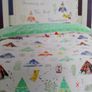 Teepee duvet cover and pillowcase junior size 140 X 100 cm Image 2
