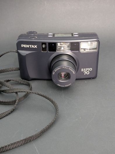 Pentax Espio 70 35mm Vintage Film Camera Boxed Tested Working