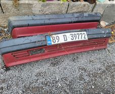 190e w201 front and rear bumpers