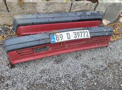 190e w201 front and rear bumpers