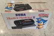 Sega Master System Console with Sonic 1 &amp; 2