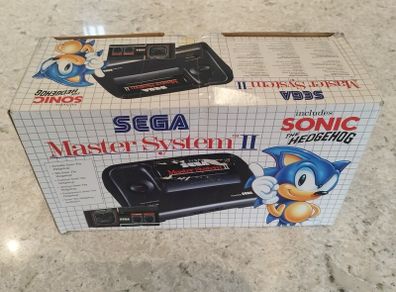 Sega Master System Console with Sonic 1 & 2