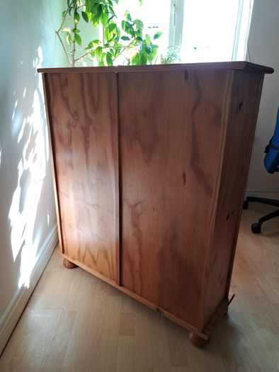 Wooden bookcase