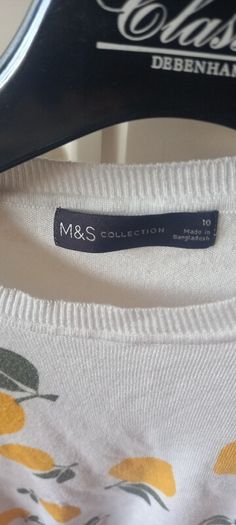 ladies lemons top M and S