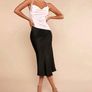 Black and white midi dress size M Image 5