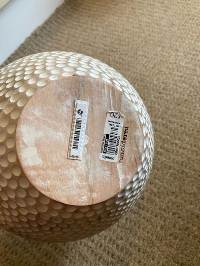 Wooden bowl