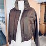 Brown bomber jacket Image 6