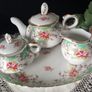 Nantucket Porcelain Tea Set Miniature  Doll House Image 6