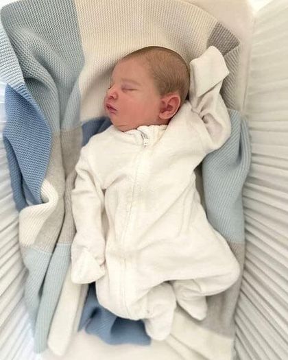 Reborn Baby Doll 19 Inch 48 cm Reborn Dolls Lifelike Silicone Baby Boy Realistic Newborn Baby Dolls with Accessories