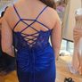 Royal Blue Debs dress Image 2