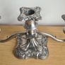 Silver Plated Candle Holder Image 2