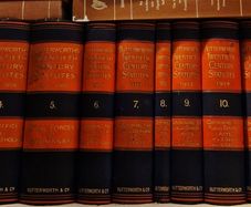 Vintage Butterworths Law Books Set (18 volume)