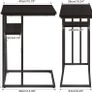 NEW SALE | C Shaped End Table, Side Table for Sofa and Bed, Small Coffee Tables Image 4