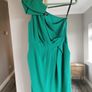 Warehouse Green Dress Image 4