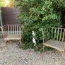 2 Beautiful Wrought Iron Garden Chairs Image 4