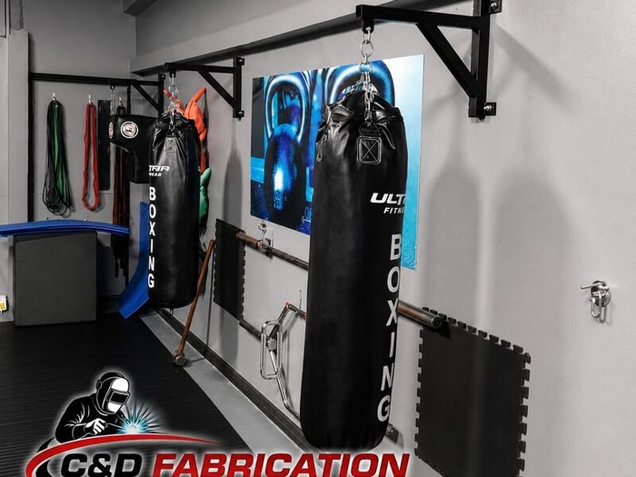 Boxing bag brackets