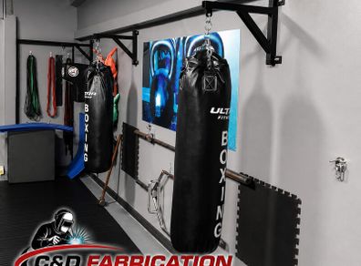 Boxing bag brackets