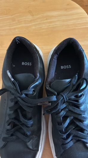 HUGO Boss Black Leather Women's 37 size