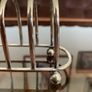 Vintage Silver Plate 4 Slot Toast Rack Ball Feet Image 6