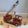 KIDS CONCEPT Wooden Firetruck - USED Excellent Condition Reduced Image 2