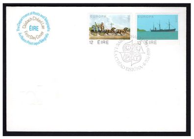 1979 Ireland Europa Communications Commemorative Stamps P&T First Day Cover (FDC)