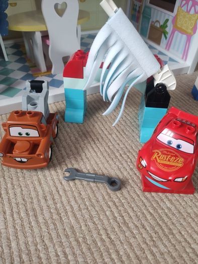 LEGO Duplo Mixed Vehicles & Characters Lot - Disney Cars, Number Train & Town Sets