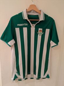 Authentic 2012 Real Betis home shirt jersey Macron med mens