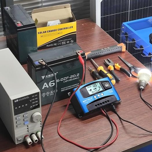 MPPT Solar Charge Controller 100A Solar Panel Regulator