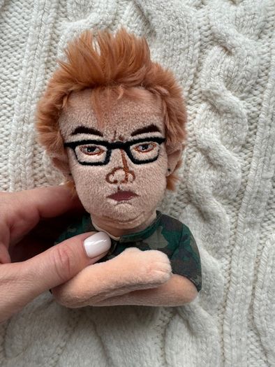 The Osbourne Family Ozzy Jack Osbourne Fun 4 All Joks Bean Plush Used PLease look at the pictures