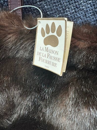 faux fur handbag