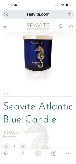 Seavite by Drs Mulrooney Rejuvenating Candle