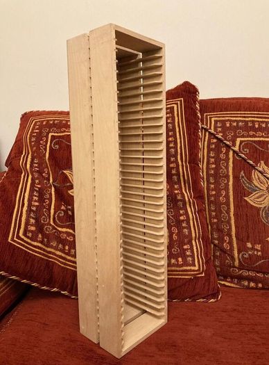 Collectible IKEA Boalt CD and DVD storage racks