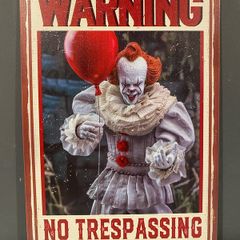 Pennywise Tin Metal Sign