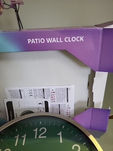 Clock patio or indoors