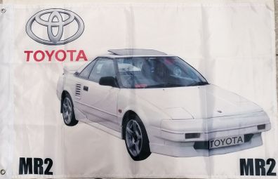 Toyota MR2 White Flag.