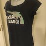 Atmosphere Navy Bang Bang cotton t-shirt size UK16 EU 44 Postage included Image 2