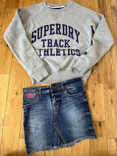 Superdry Jumper & Skirt