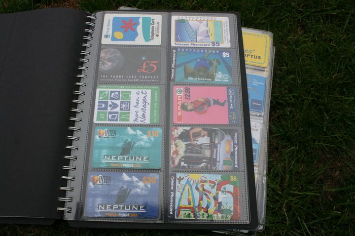 Vintage Call Cards collection of  over 300  international calling cards
