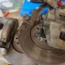 Audi a6 c5, Allroad, Audi a4 b6, Audi a4 b7 big 320mm front brake upgrade kit. Brake conversion, drilled & grooved,big calipers,breaking,parts Image 3